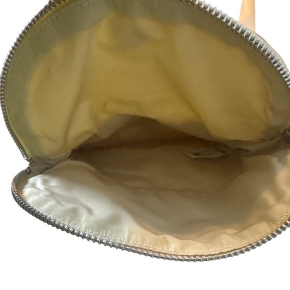 Small Beige Crossbody Bag With Adjustable Strap & Zip Pocket - Picture 7 of 8